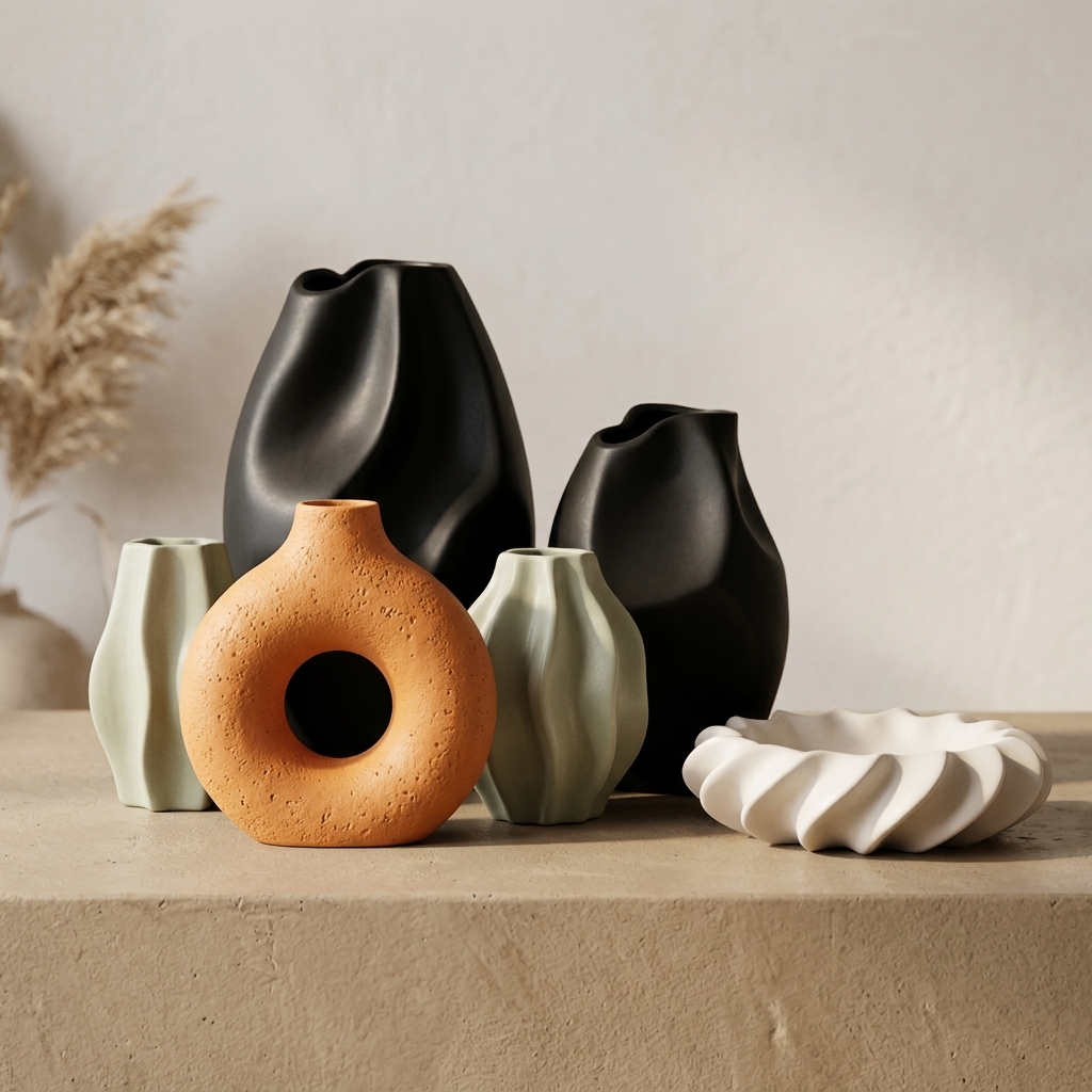 Root Ceramic Decorative Vases